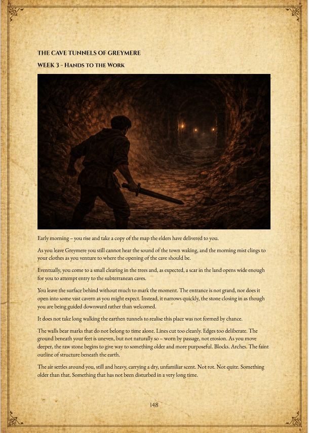 First preview page from The Goblins of Greymere